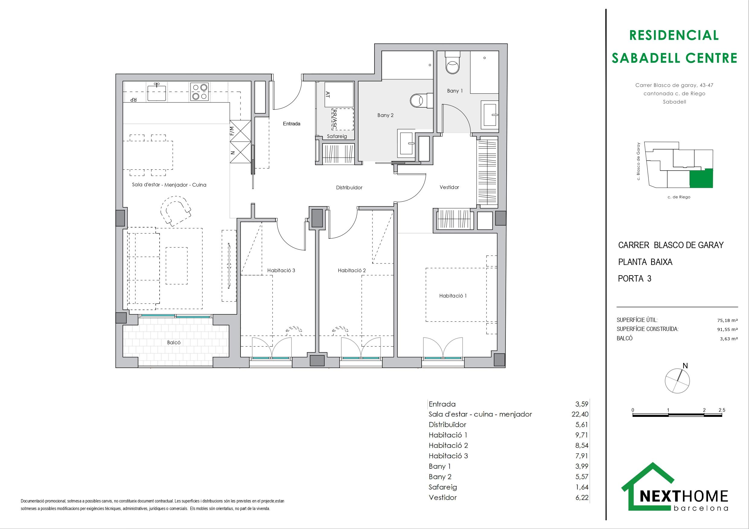 Imagen 15 Planta Baja en venta en Sabadell / C/ Blasco de Garay a 5 minutos de la Rambla 
