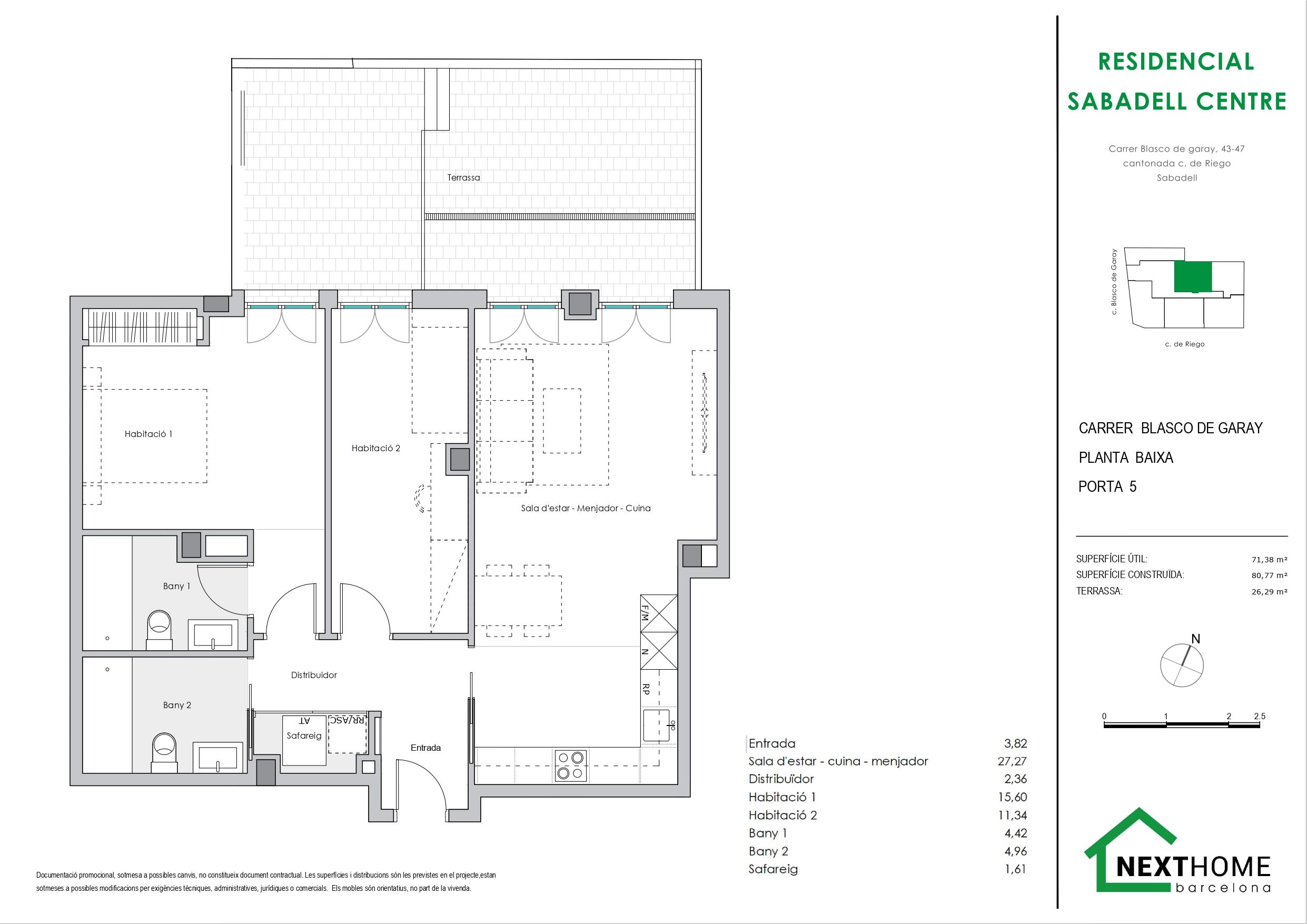 Imagen 15 Planta Baja en venta en Sabadell / C/ Blasco de Garay a 5 minutos de la Rambla 