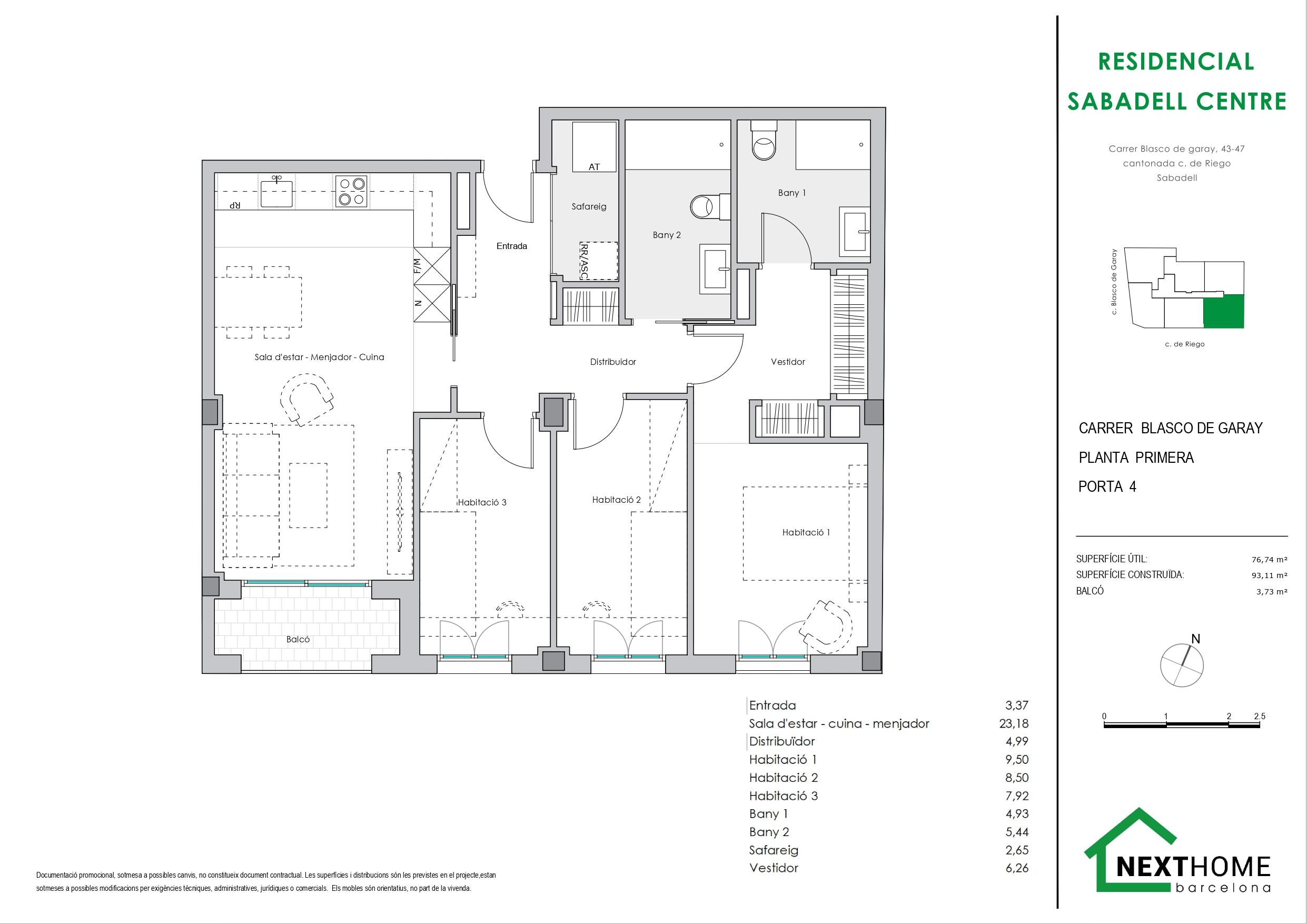 Imagen 15 Piso en venta en Sabadell / C/ Blasco de Garay a 5 minutos de la Rambla 