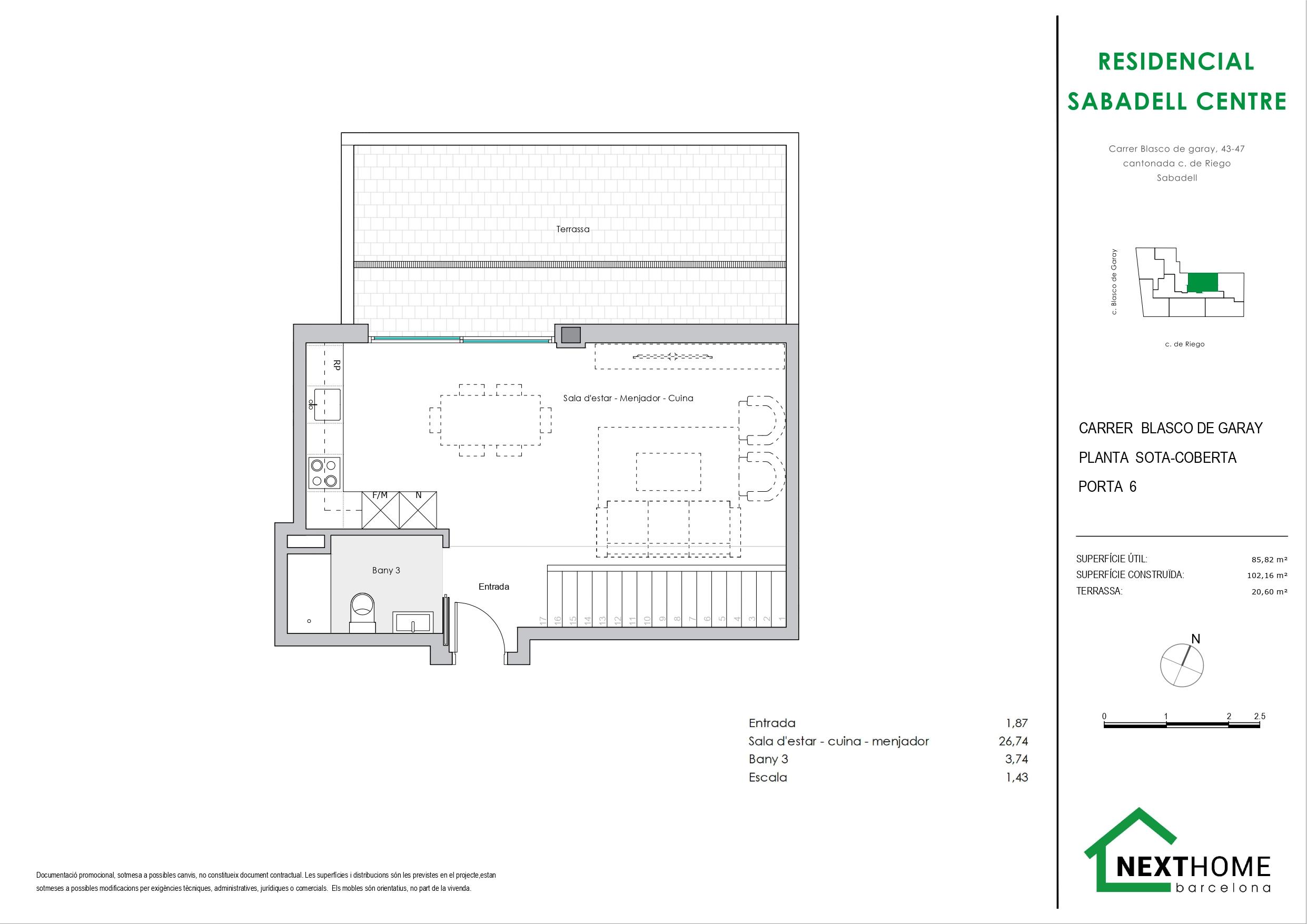 Imagen 16 Dúplex en venta en Sabadell / C/ Blasco de Garay a 5 minutos de la Rambla 