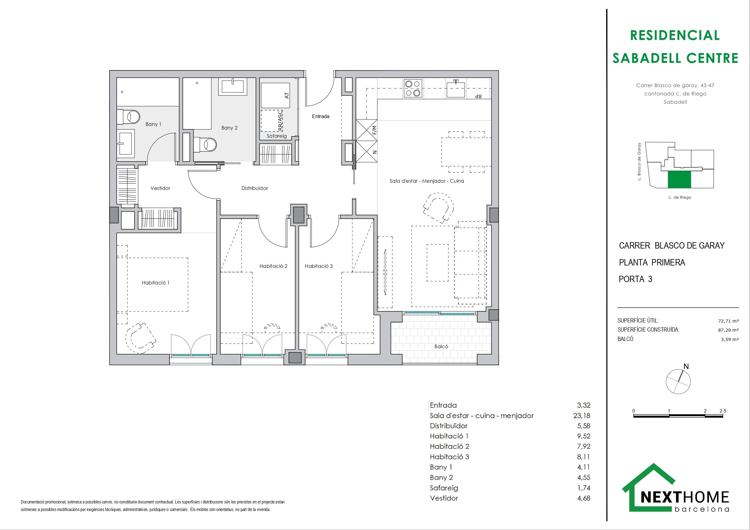 Imagen 15 Piso en venta en Sabadell / C/ Blasco de Garay a 5 minutos de la Rambla 