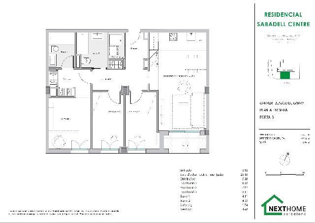 Imagen 15 Inmueble 304067 - Piso en venta en Sabadell / C/ Blasco de Garay a 5 minutos de la Rambla 