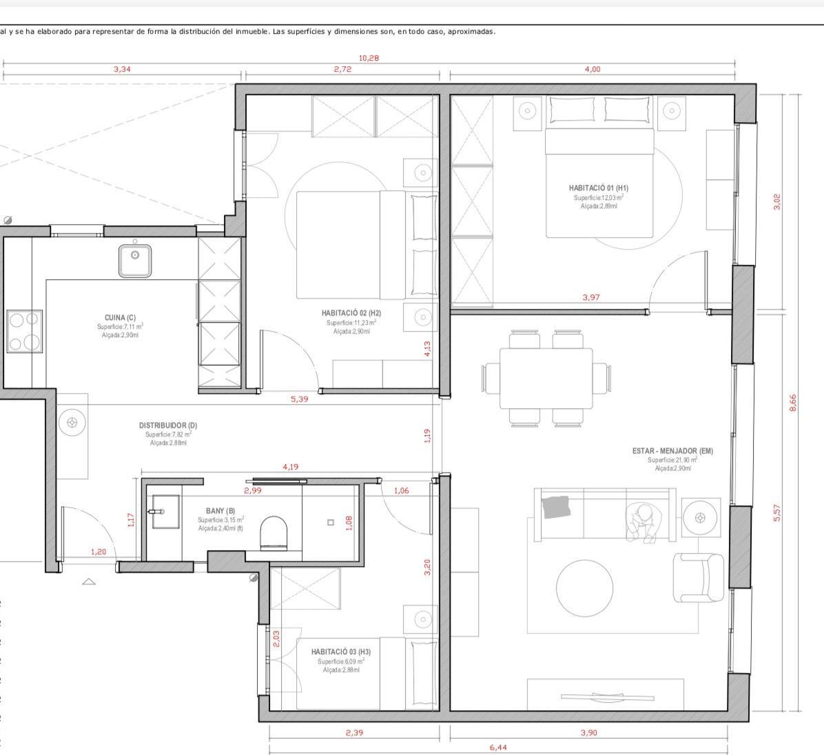 Imagen 2 Piso en venta en Barcelona / Violant d´Hongria - Juan de Sada