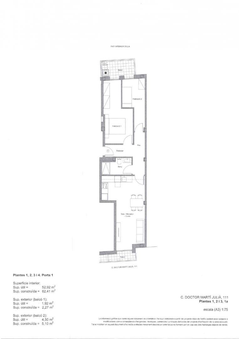 Imagen 19 Piso en venta en Hospitalet De Llobregat L´ / Junto C/ Montseny