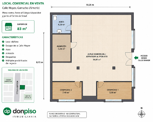 Imagen 11 Inmueble 305361 - Local Comercial en venta en Garrucha / Junto al centro de salud y al colegio de primaria.