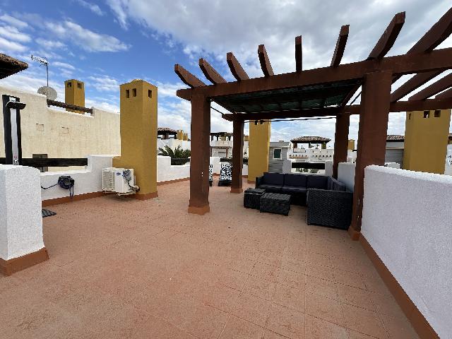 Imagen 3 Inmueble 306508 - Ático en alquiler en Vera / En la urbanización Lomas del Mar V, con piscinas.