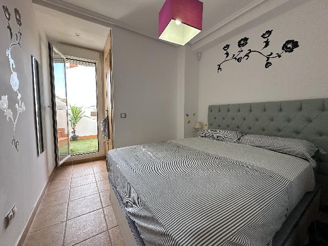 Imagen 15 Inmueble 306508 - Ático en alquiler en Vera / En la urbanización Lomas del Mar V, con piscinas.