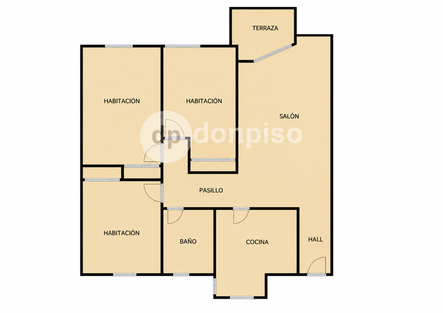 Imagen 30 Piso en venta en Madrid / Av. Guadalajara 103, A 1 minuto de la parada del metro 