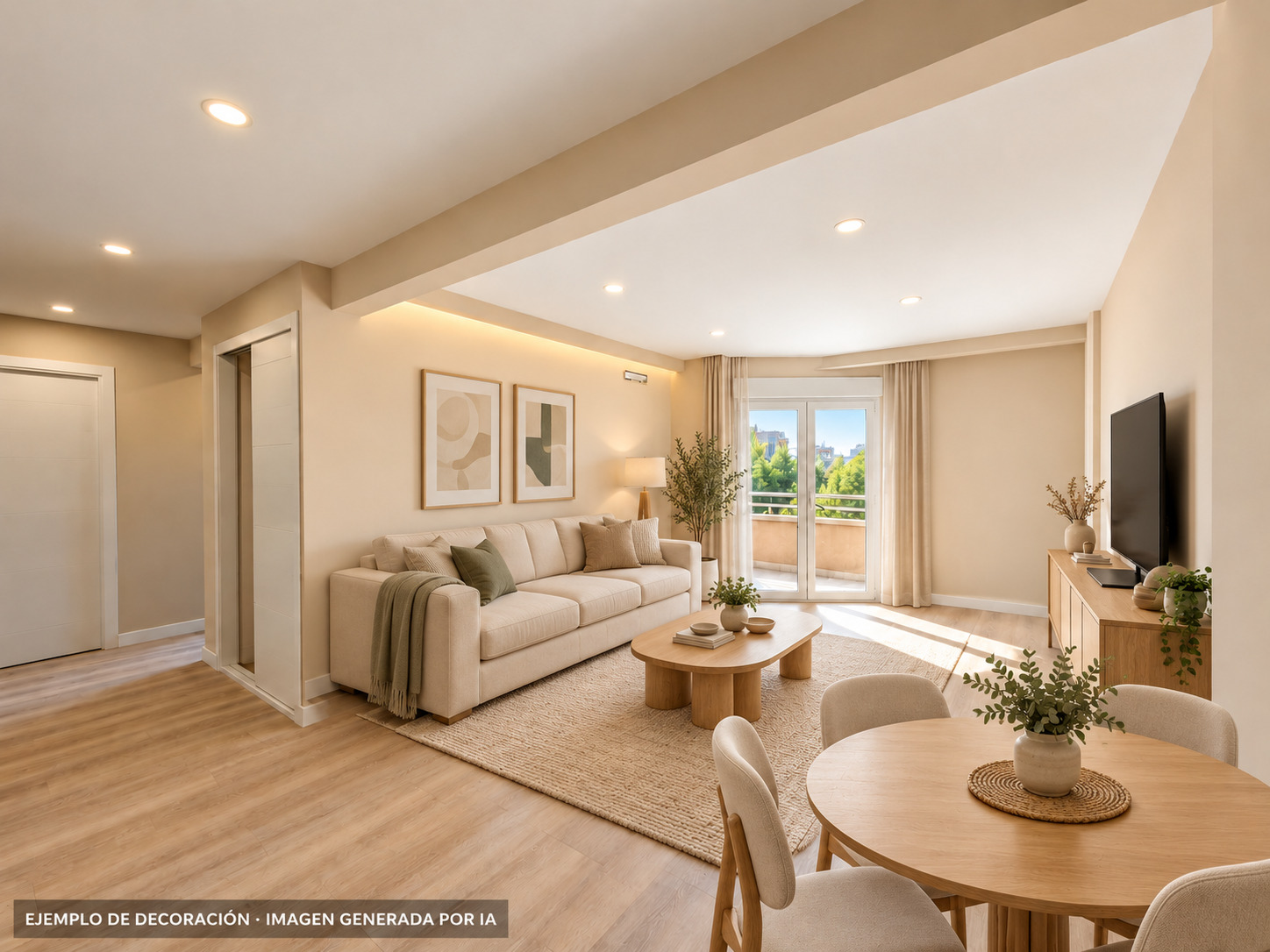 Imagen 1 Piso en venta en Madrid / Av. Guadalajara 103, A 1 minuto de la parada del metro 
