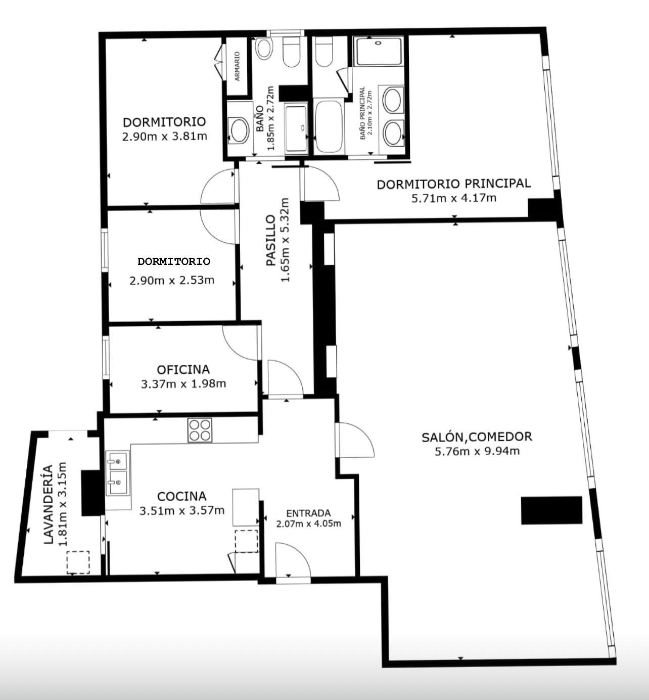 Imagen 37 Piso en venta en Barcelona / Av. Roma - Tarragona