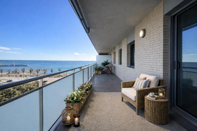 Imagen 2 Inmueble 300436 - Apartamento en venta en Badalona / Piso de 110m2 en el puerto de badalona ffrente al mar 