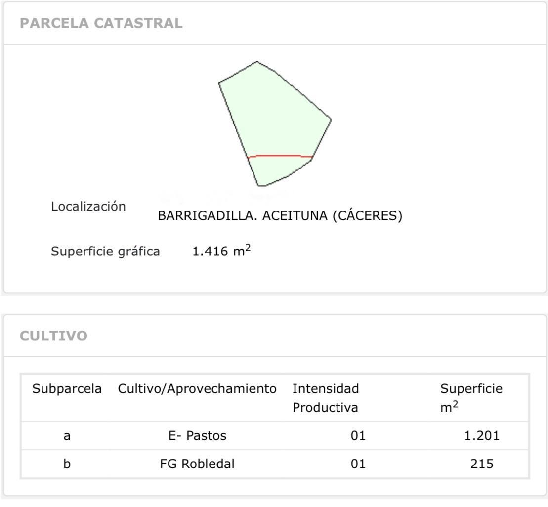Imagen 5 Solar Rústico en venta en Aceituna / Finca rústica en el paraje de las Barrigadillas