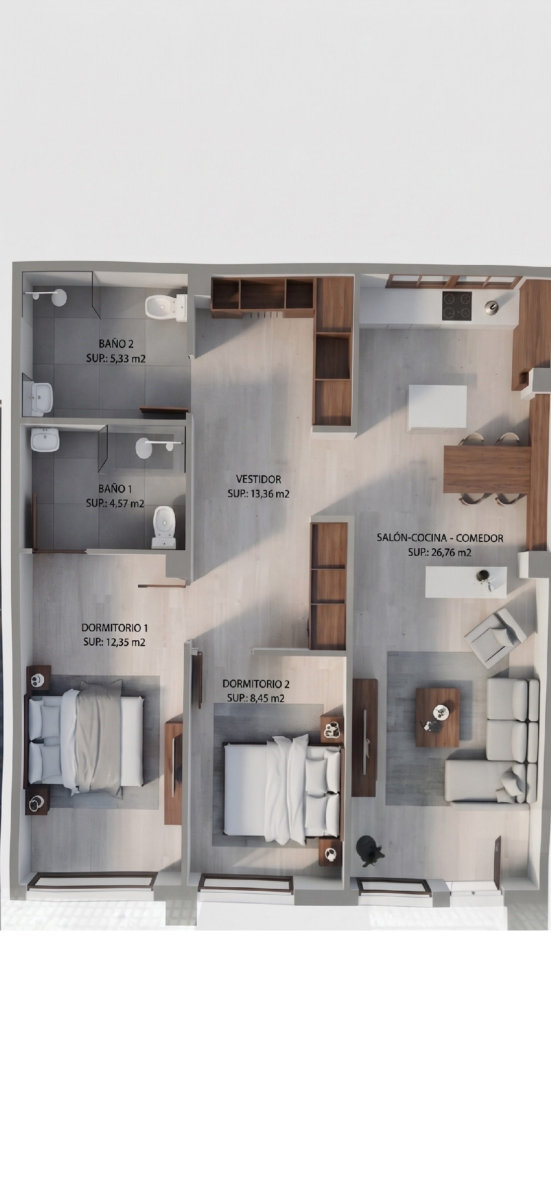 Imagen 6 Piso en venta en Cáceres / Zona de Moctezuma