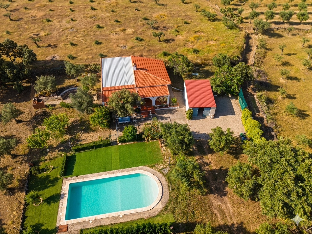 Imagen 1 Casa Rústica en venta en Casas De Millán / Casas de Millán
