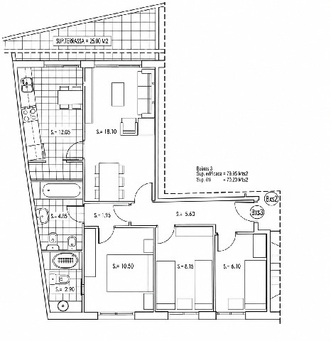 Imagen 25 Inmueble 305705 - Piso en venta en Gavà / C. Sant Joan, Gavà