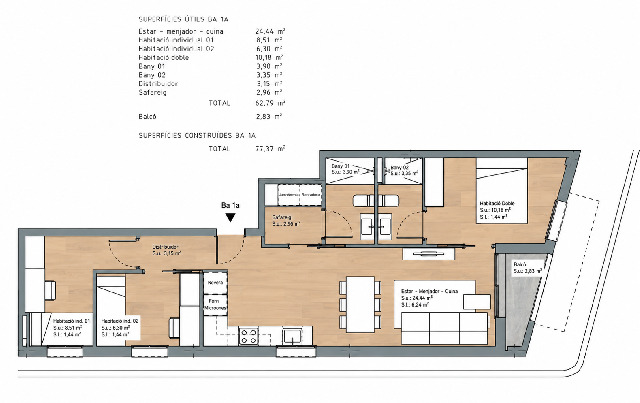 Imagen 1 Inmueble 306942 - Piso en venta en Gavà / Gavá --- Ubicación céntrica