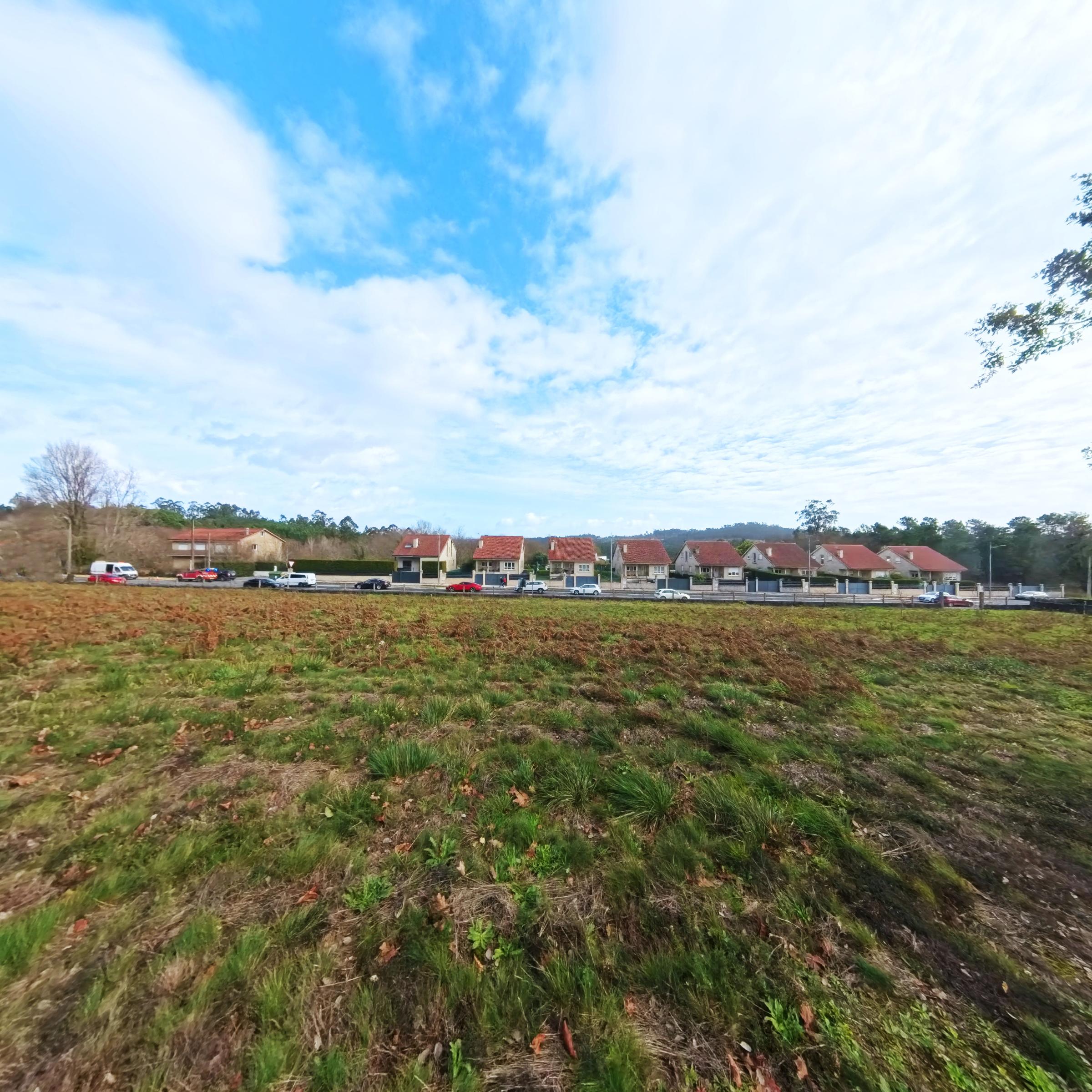 Imagen 10 Solar Urbano en venta en Teo / En Reis, al lado de la carretera.