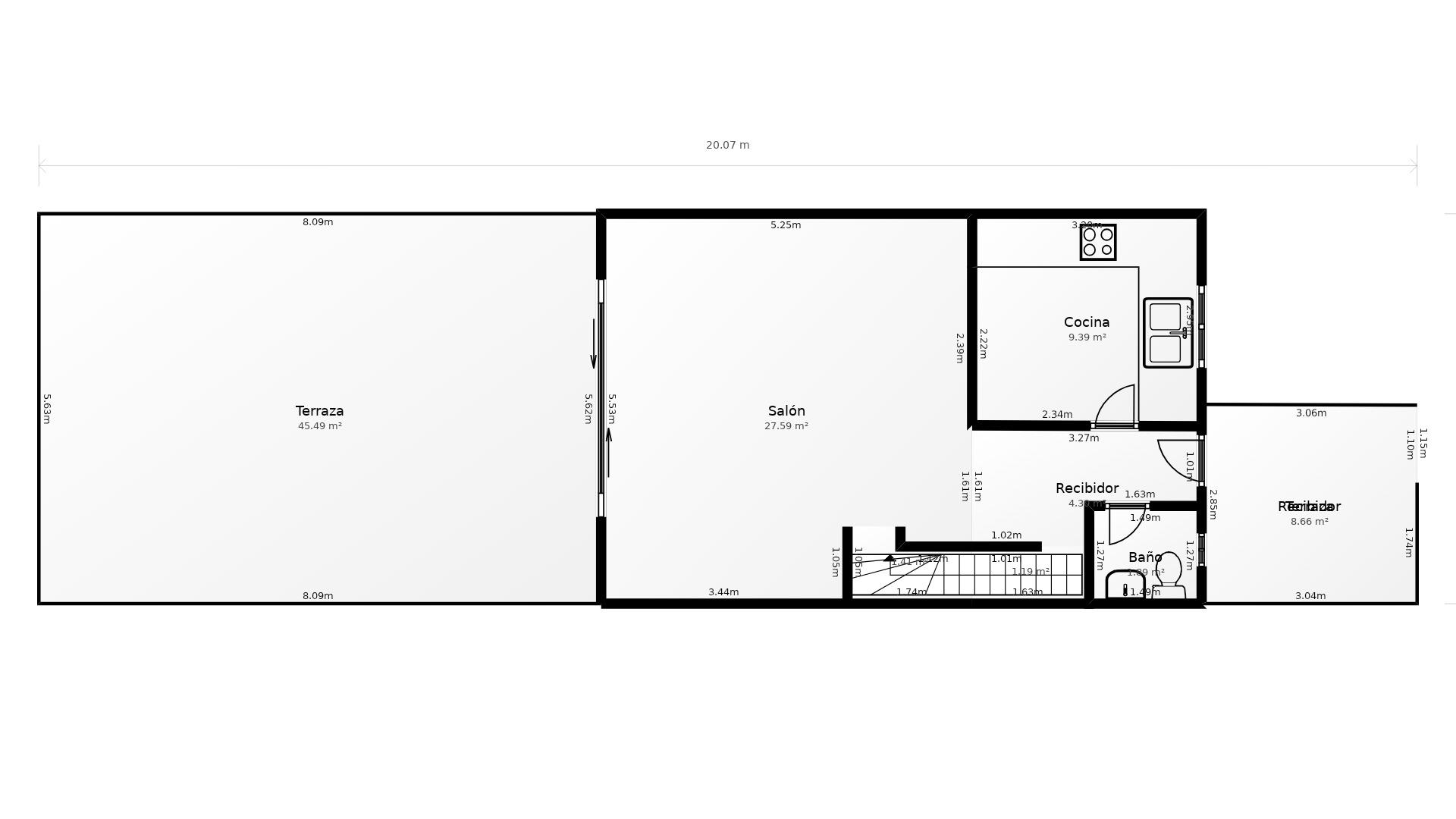 Imagen 25 Casa Pareada en venta en Gualba / Casa luminosa con jardín y vistas al Montseny en Gualba 