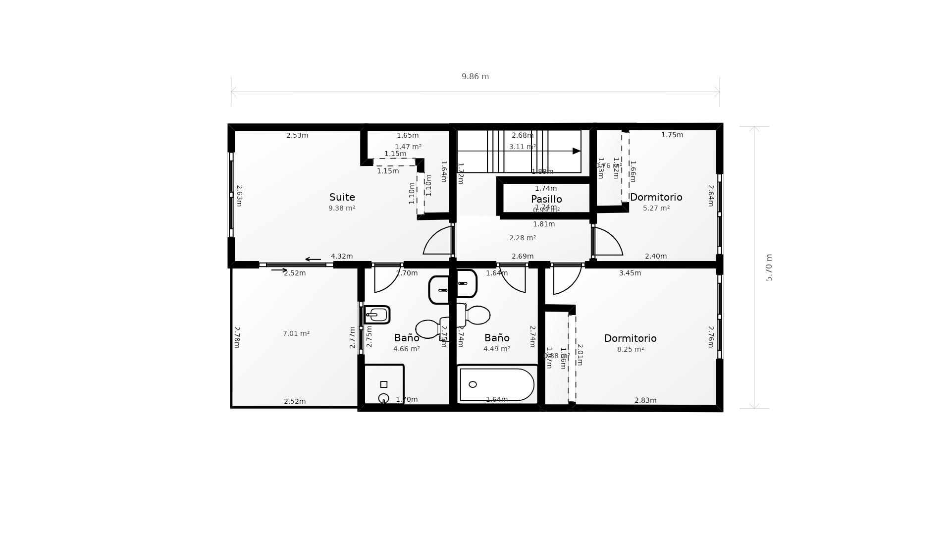 Imagen 24 Casa Pareada en venta en Gualba / Casa luminosa con jardín y vistas al Montseny en Gualba 