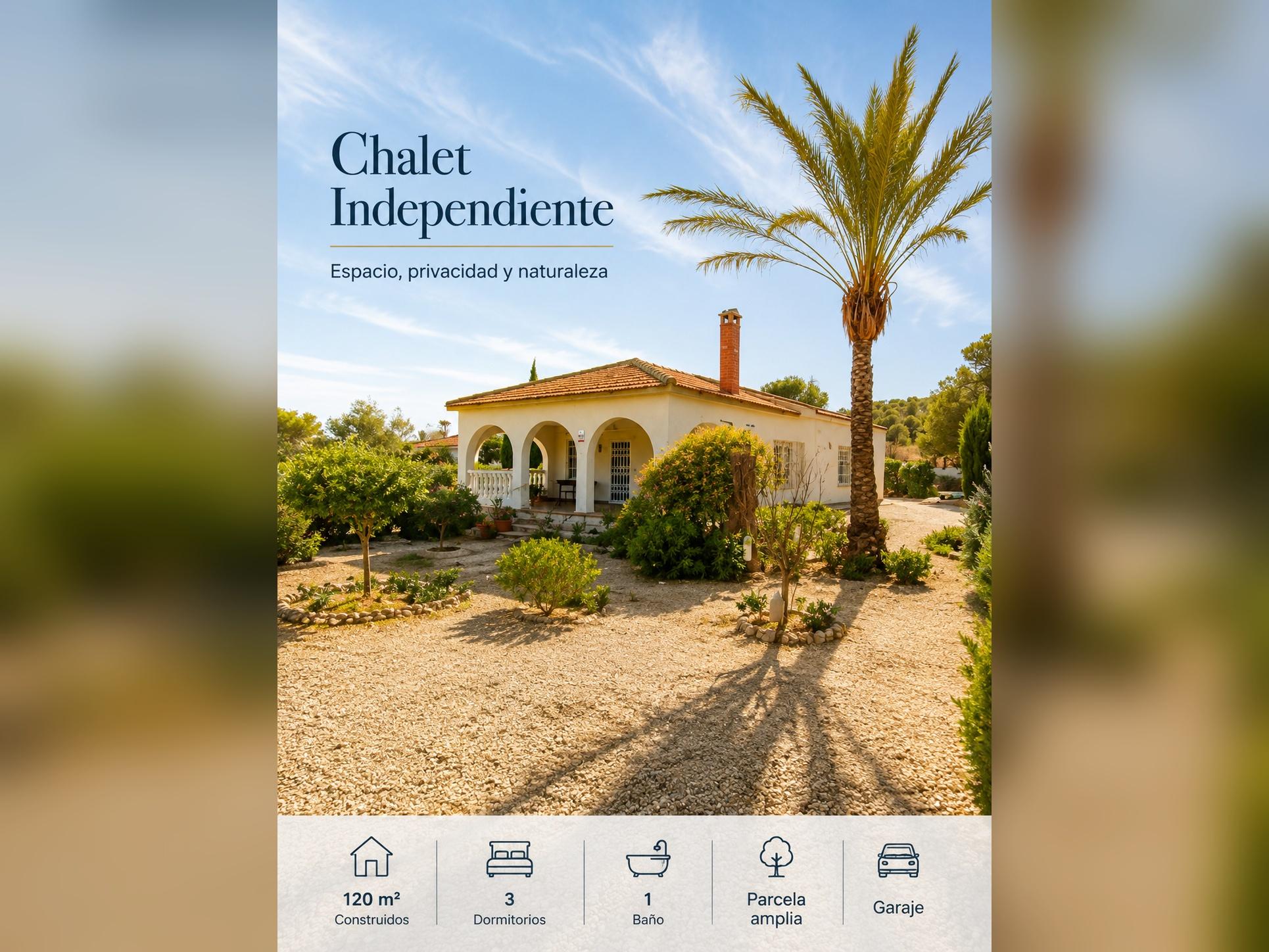 Imagen 1 Casa en venta en Alicante/alacant / Fontcalent - El Moralet