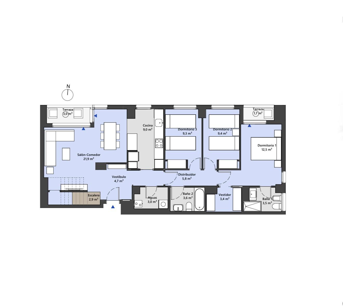 Imagen 39 Ático en venta en Alicante/alacant / Junto a Avenida de Elche y Benalúa