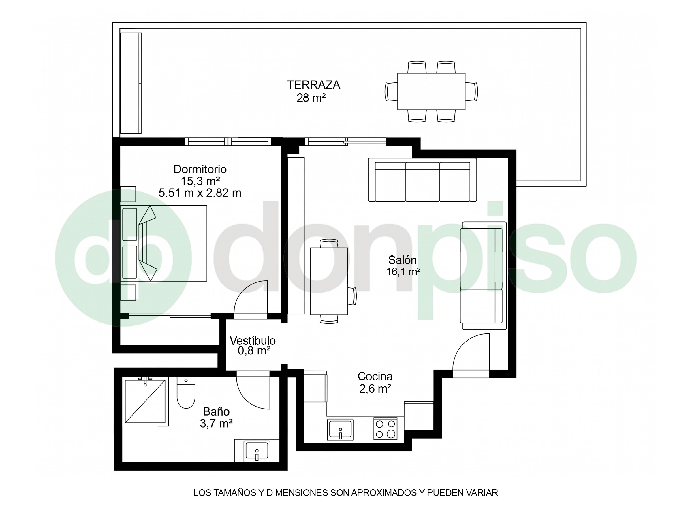 Imagen 20 Ático en venta en Calafell / En el Mas Mel, a 50m de la playa 