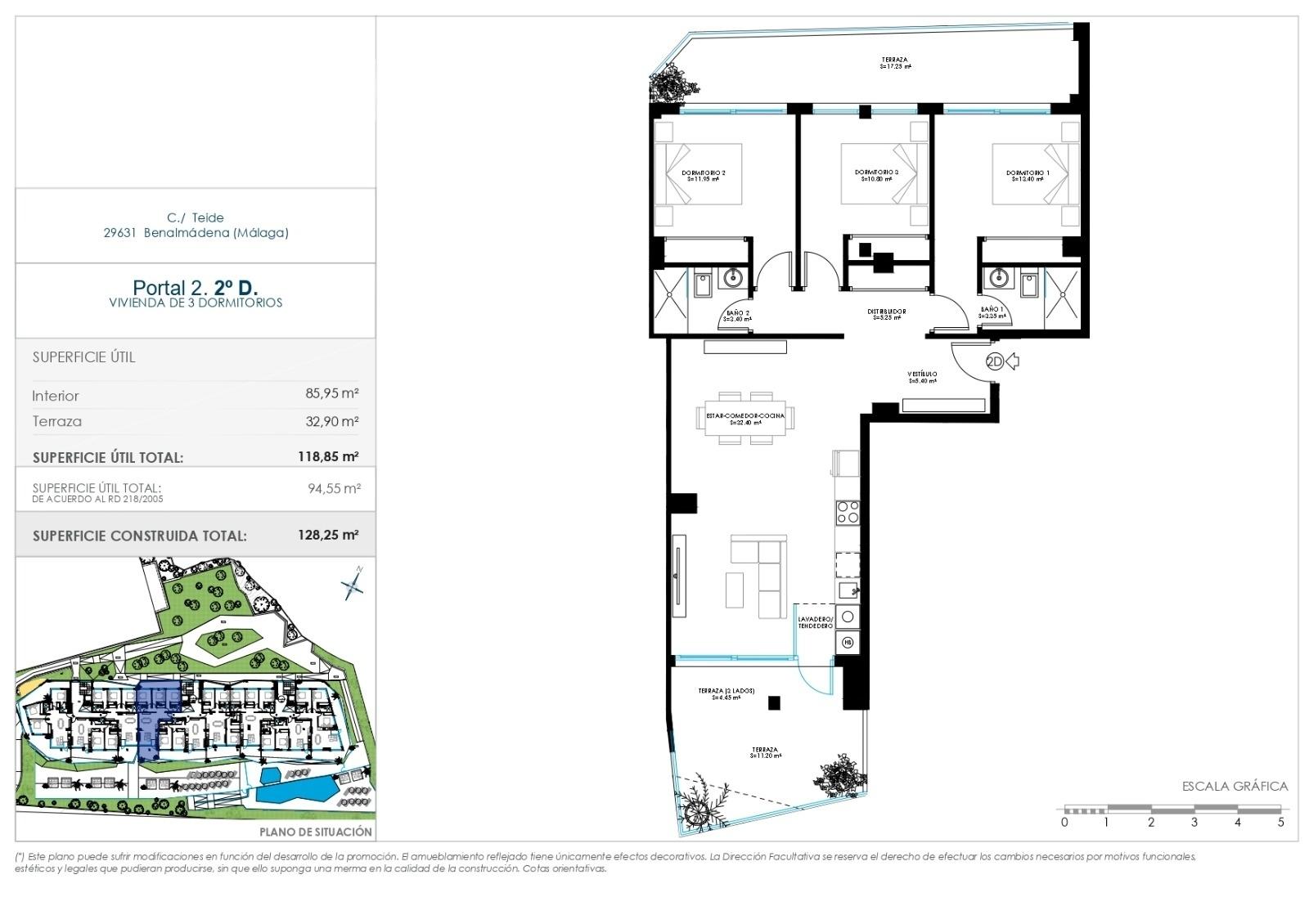 Imagen 3 Apartamento en venta en Benalmádena / Cerca de la autovia 