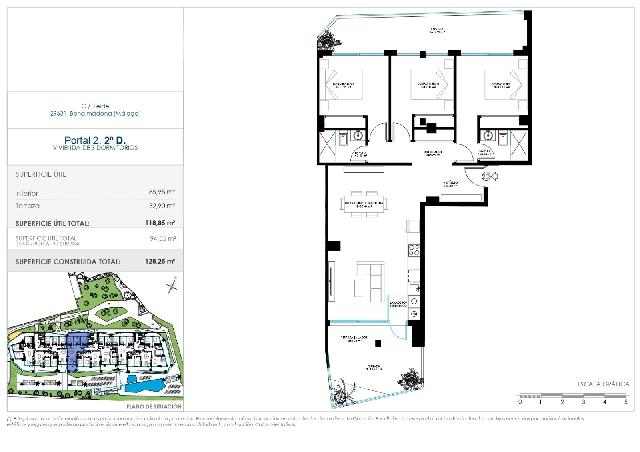 Imagen 3 Inmueble 305186 - Apartamento en venta en Benalmádena / Cerca de la autovia 