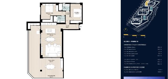 Imagen 18 Inmueble 305249 - Apartamento en venta en Benalmádena / En el Higueron cerca de la autovía 