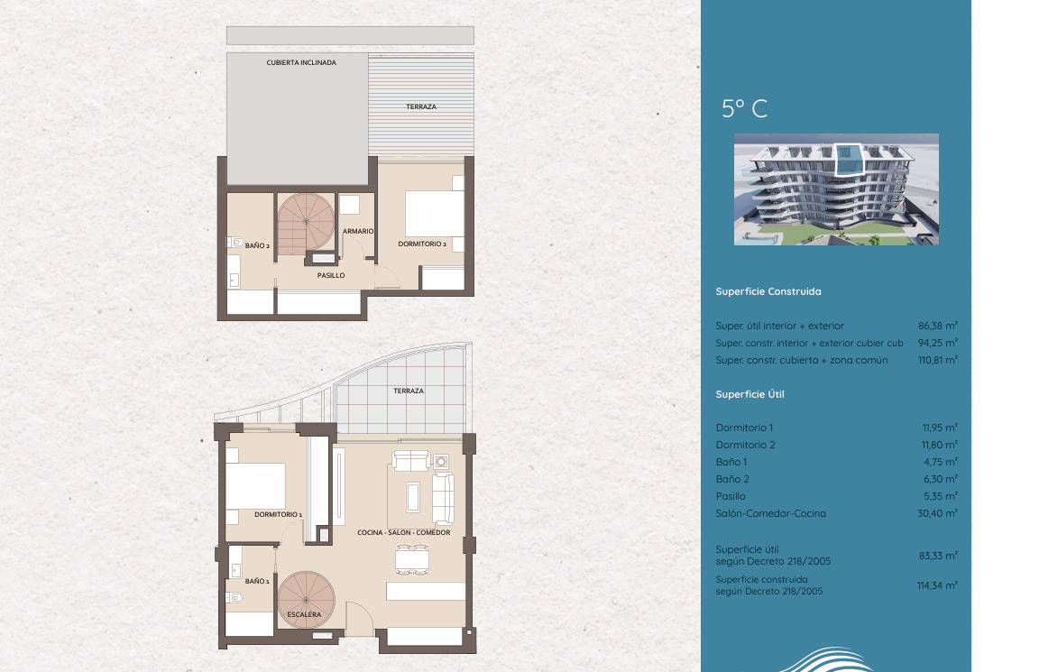 Imagen 2 Ático en venta en Benalmádena / Frente a puerto Marina en Benalmadena