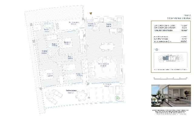 Imagen 3 Inmueble 305358 - Ático en venta en Benalmádena / Zona Centro Comercial Torrequebrada