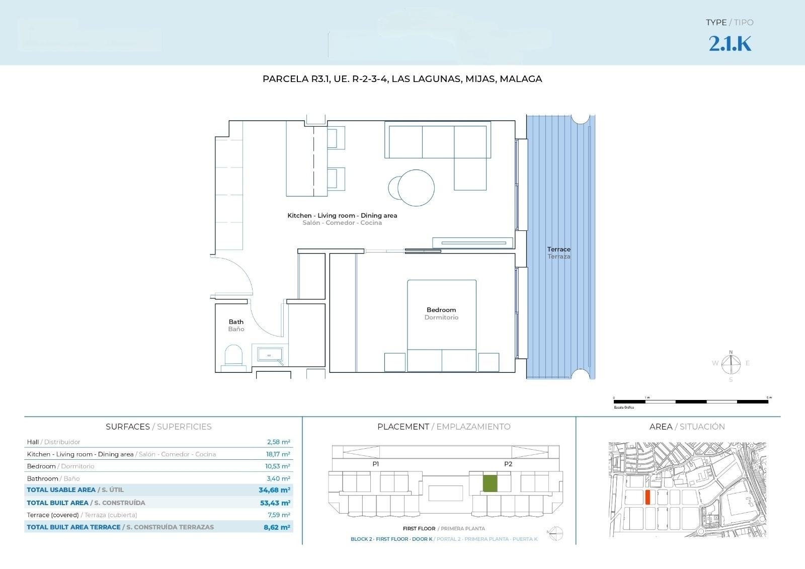 Imagen 9 Apartamento en venta en Mijas / A 5 minutos de Autovía A7/ Málaga Marbella
