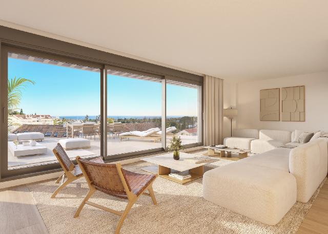 Imagen 2 Inmueble 305400 - Apartamento en venta en Marbella / A 5 minutos de Puerto Banús boutiques y gastronomía. 