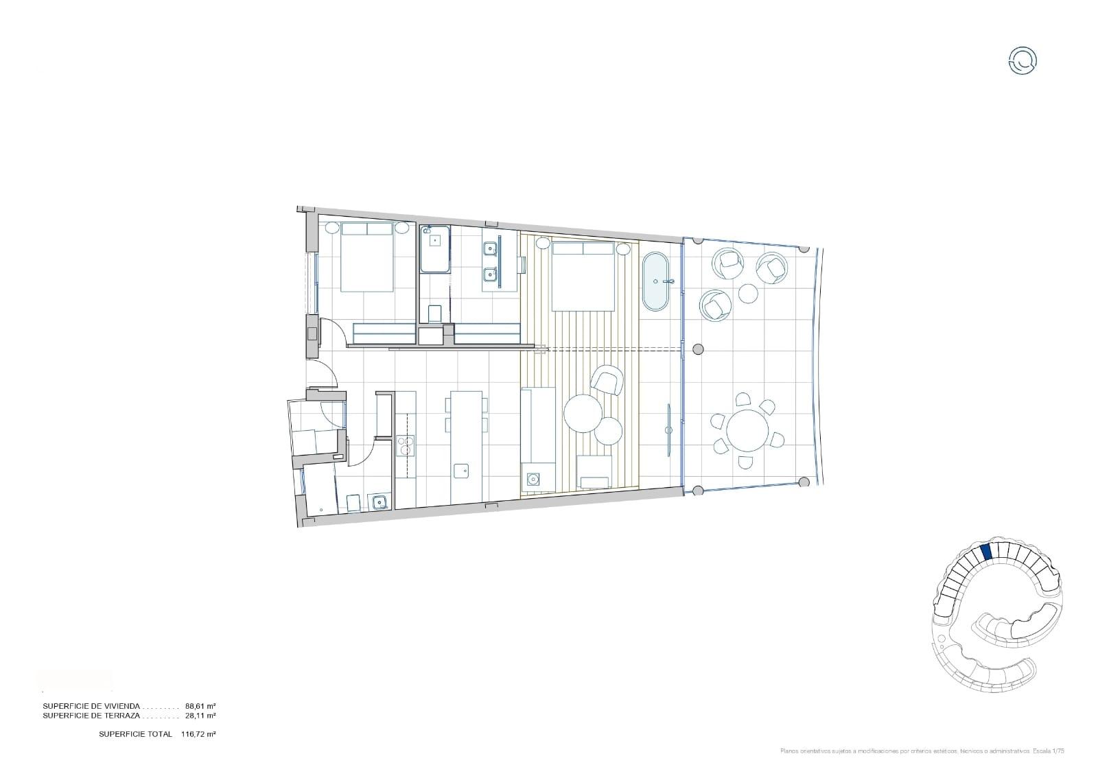Imagen 25 Apartamento en venta en Benalmádena / A 5 minutos de Autovía A 7 y a 5 de playa Carvajal. 