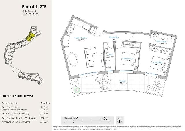 Imagen 3 Inmueble 306510 - Apartamento en venta en Fuengirola / A 750 mts de la estación Torreblanca
