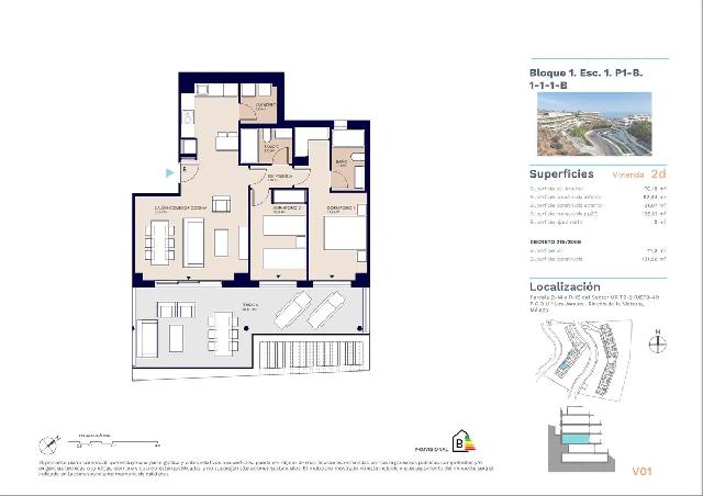 Imagen 4 Inmueble 306587 - Apartamento en venta en Rincón De La Victoria / A 500 metros del mar y 2 km del centro de ...