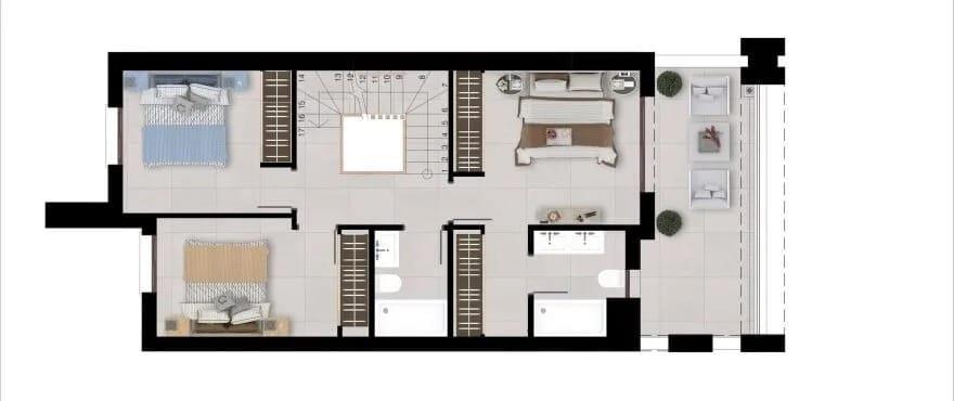 Imagen 21 Casa Adosada en venta en Marbella / Próximo al resort Sierra Blanca Country Club