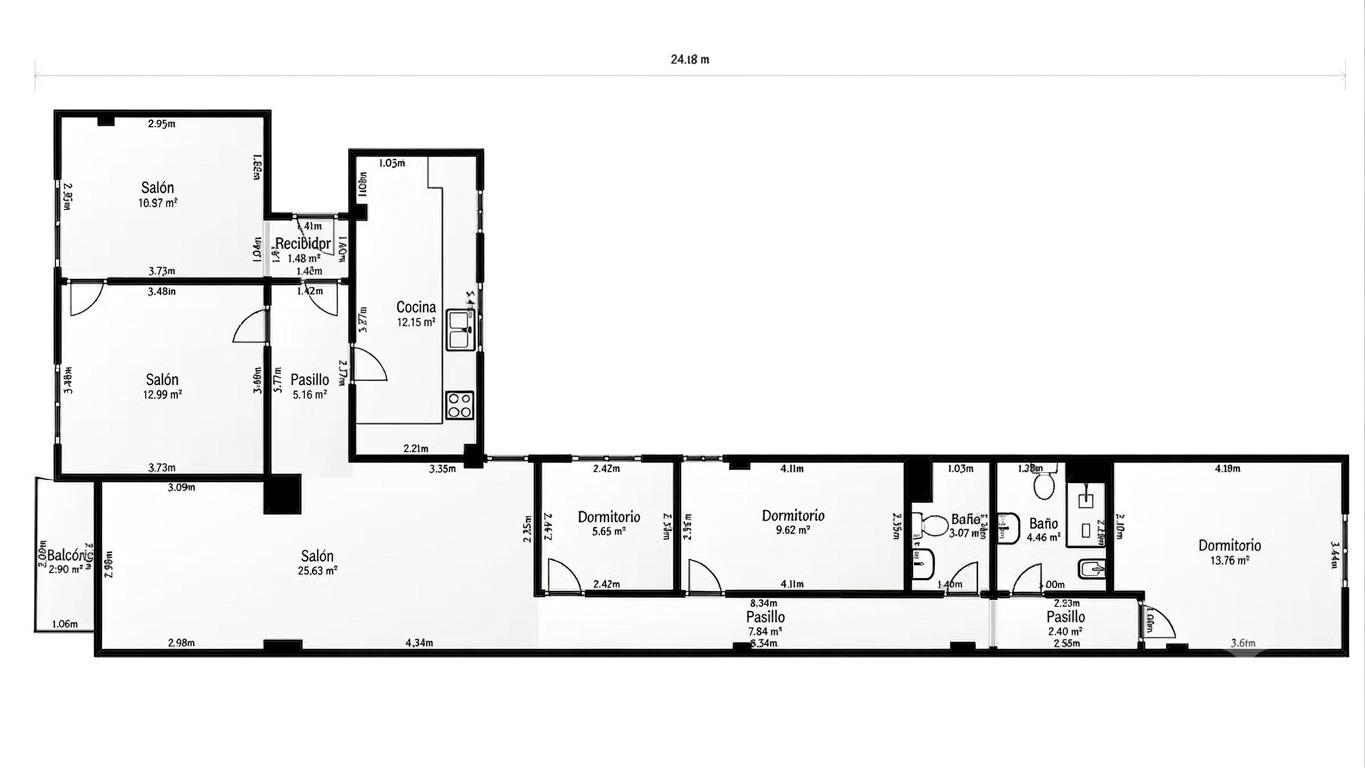 Imagen 14 Apartamento en venta en Sagunto/sagunt / A 2 min a pie del Banco Santander de la Av. 9 d?O...