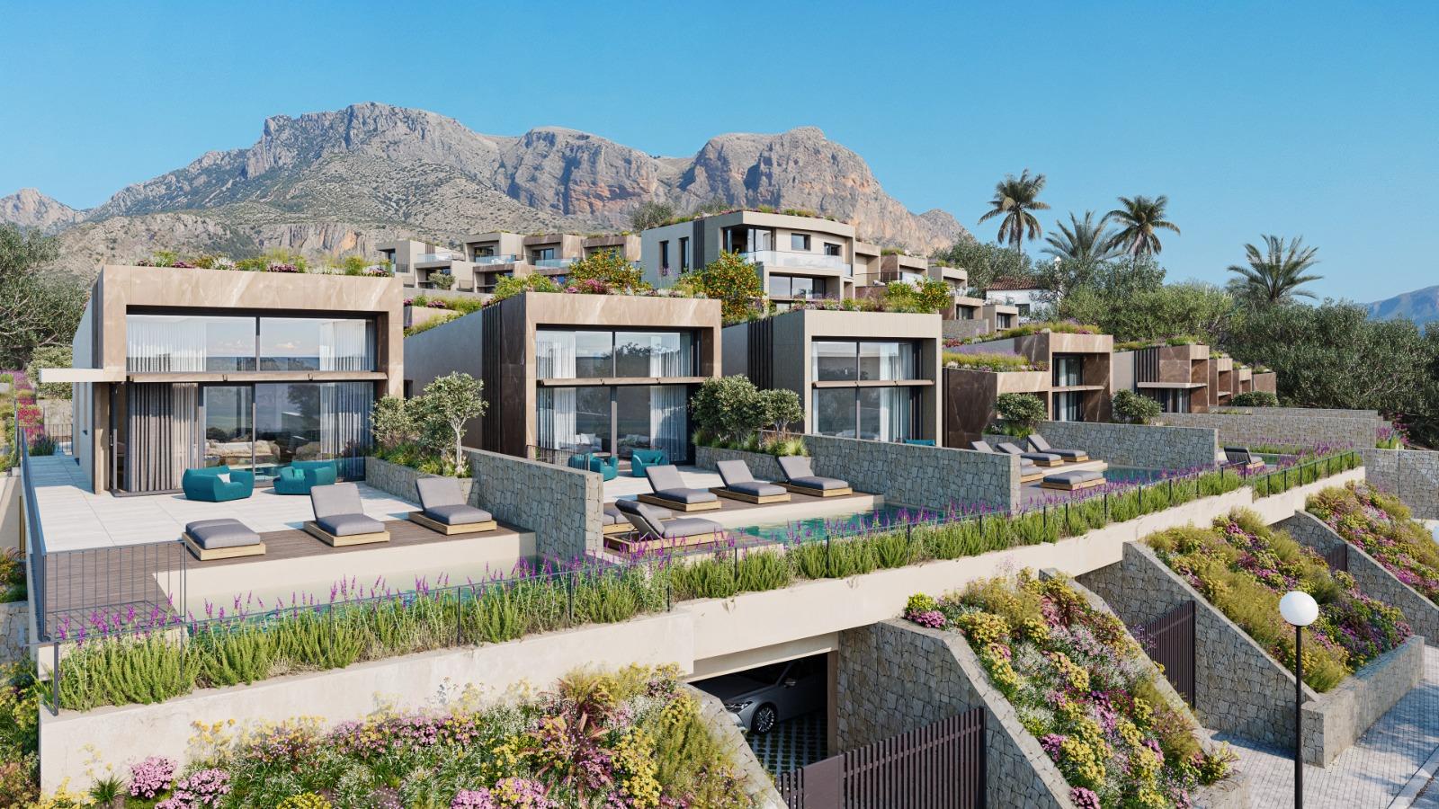 Imagen 1 Casa Pareada en venta en Nucia La / En frente de Vista Gym