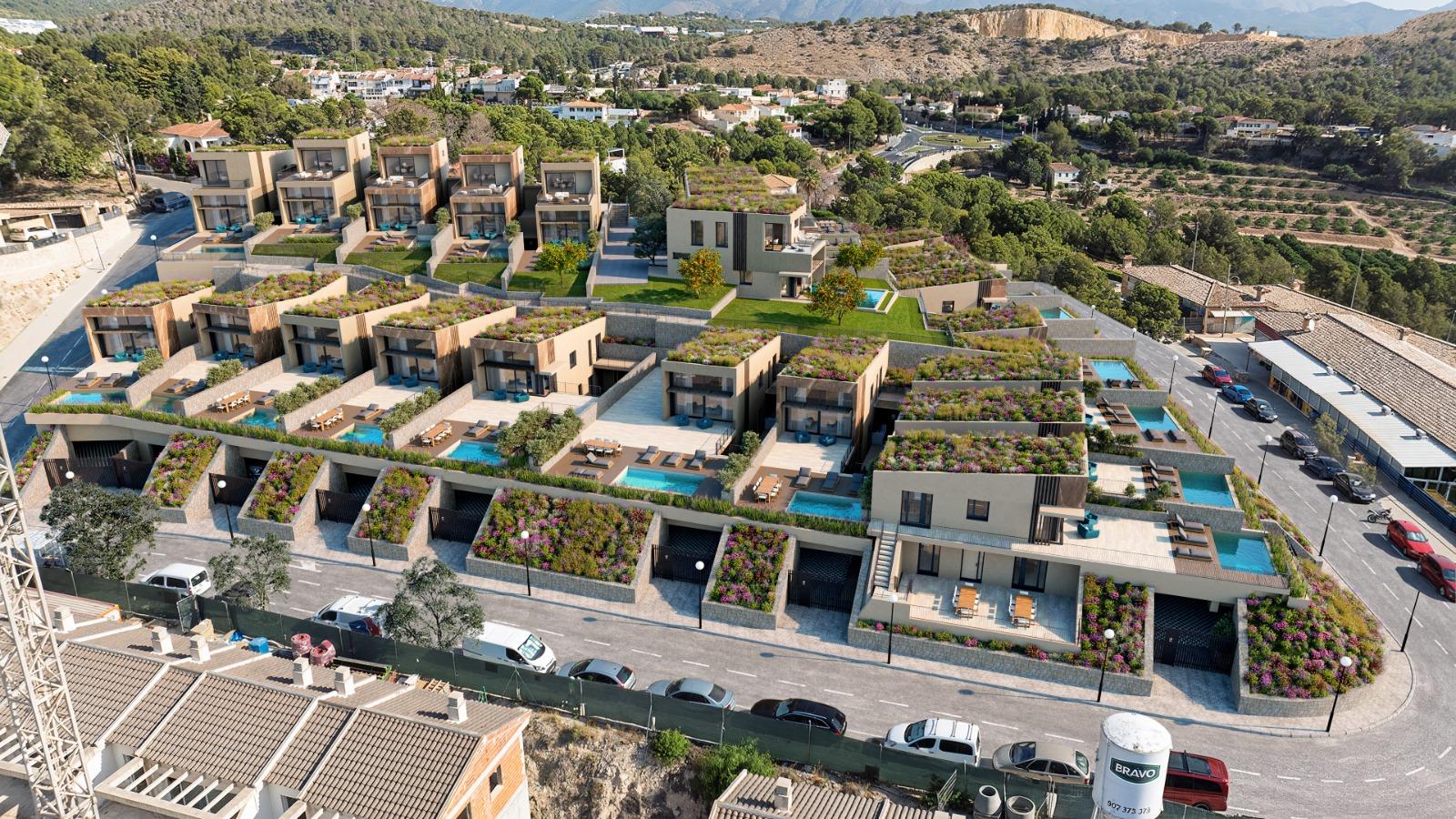 Imagen 1 Casa Pareada en venta en Nucia La / En frente de Vista Gym