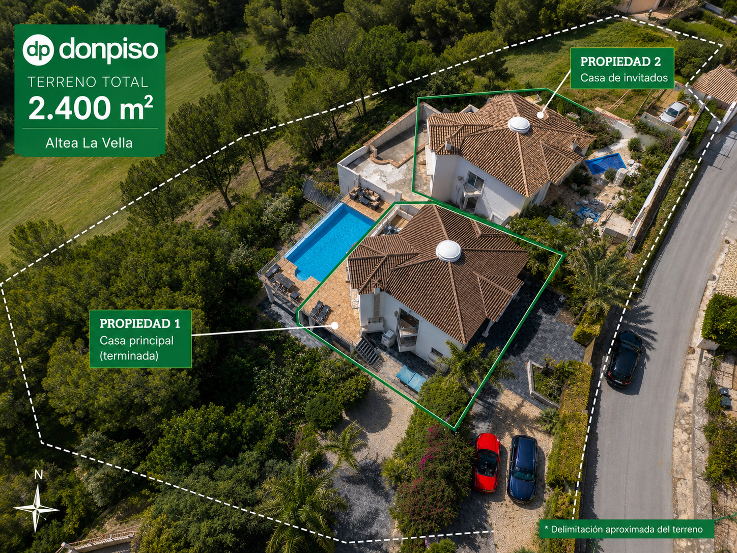 Imagen 1 Casa Aislada en venta en Altea / Altea Hills, C Moraira 3 