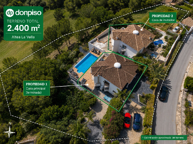 Imagen 1 Inmueble 305241 - Casa Aislada en venta en Altea / Altea Hills, C Moraira 3 