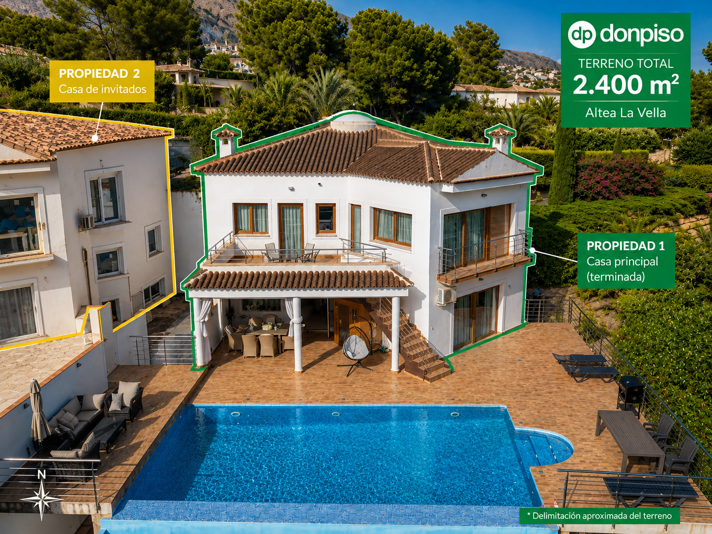 Imagen 5 Casa Aislada en venta en Altea / Altea Hills, C Moraira 3 