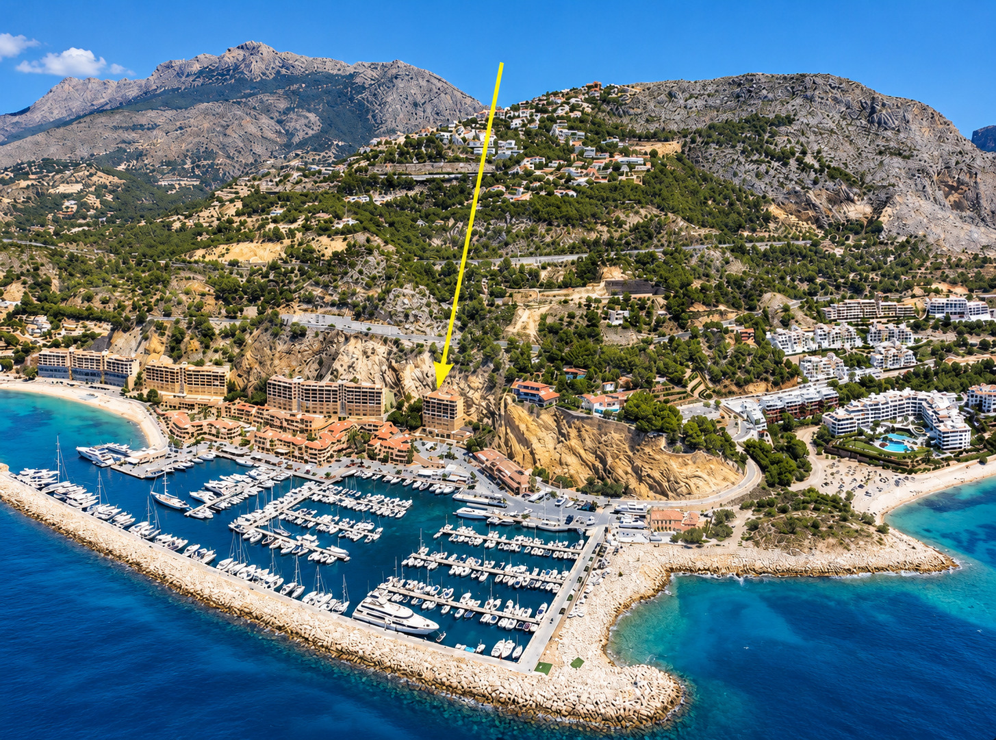 Imagen 3 Ático en venta en Altea / Ático en Mascarat, Altea, con vistas al mar y al puerto