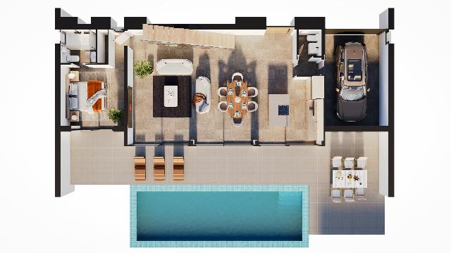 Imagen 3 Inmueble 305928 - Casa Aislada en venta en Calpe/calp / Una de las zonas más exclusivas de Calp