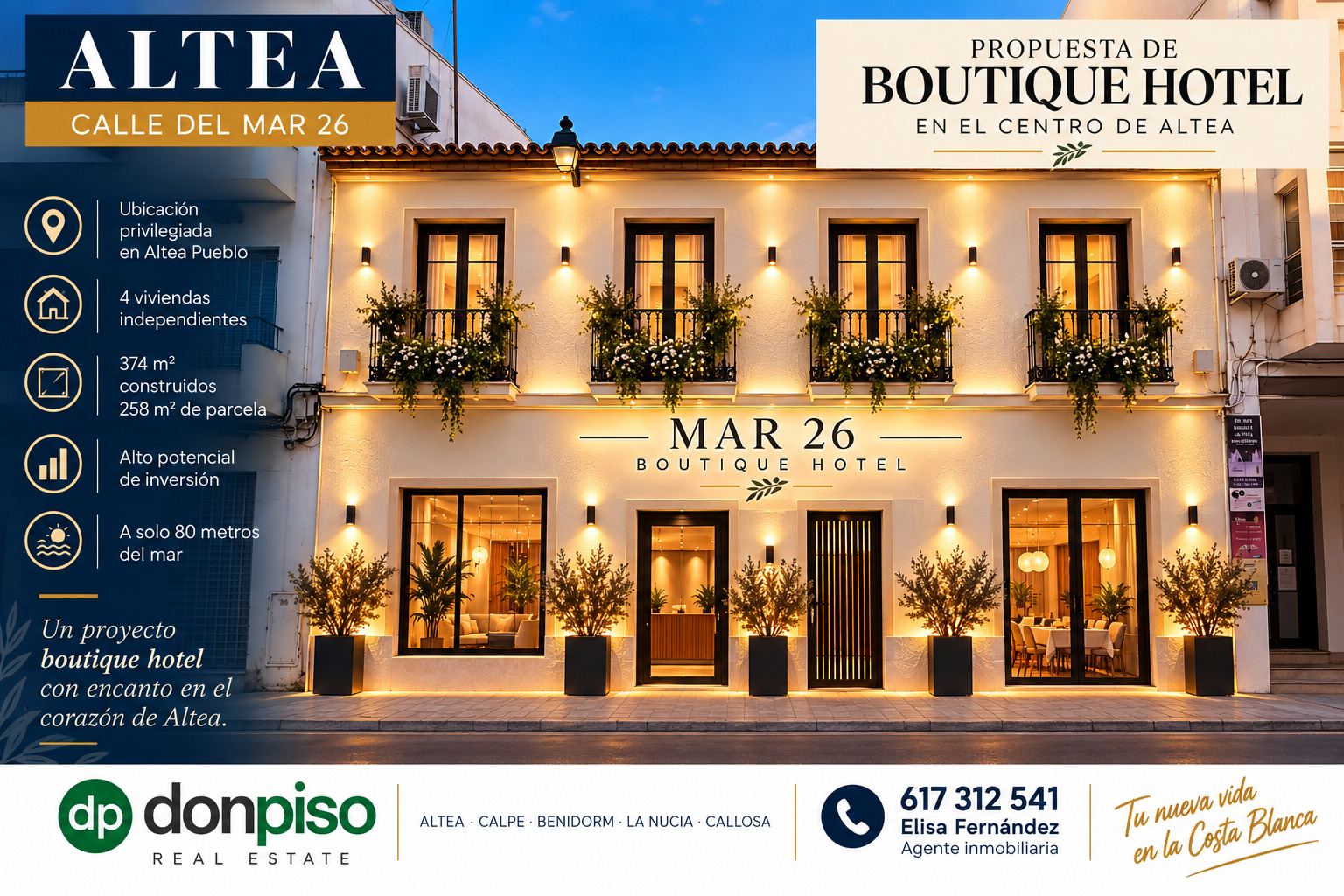Imagen 5 Casa Aislada en venta en Altea / A 80 metros del mar y del Casco antiguo de Altea 