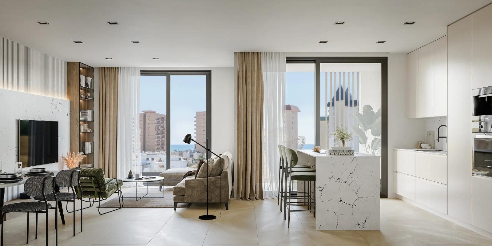 Imagen 2 Apto. Playa en venta en Fuengirola / Avenida Santa Amalia. 