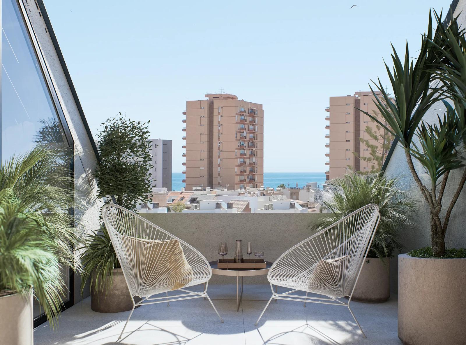 Imagen 1 Apto. Playa en venta en Fuengirola / Avenida Santa Amalia. 