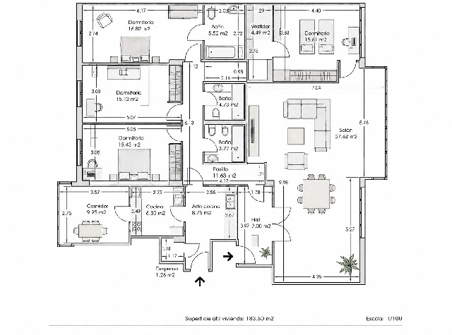 Imagen 29 Inmueble 301146 - Piso en venta en Donostia-San Sebastián / Pº de la Fe-Miraconcha-Donostia