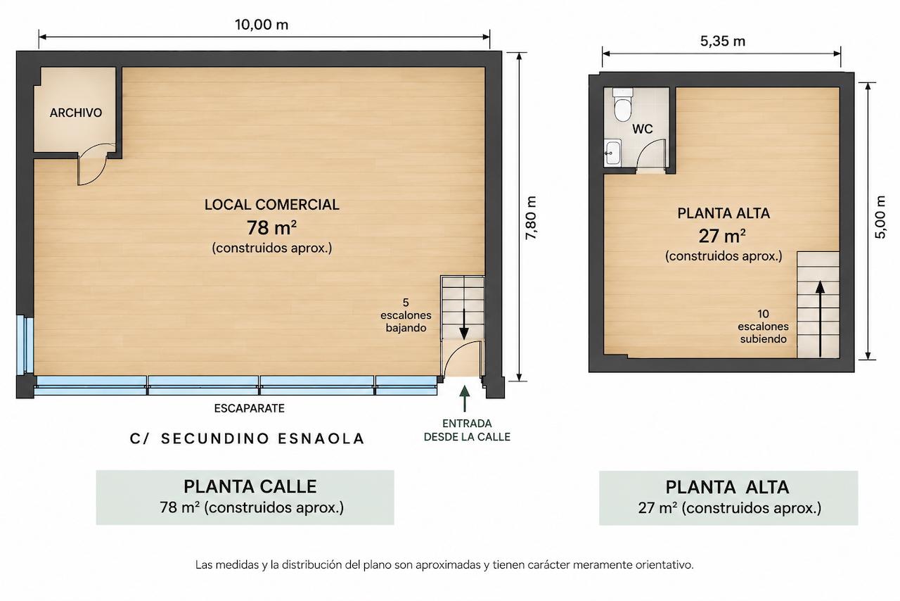 Imagen 20 Local Comercial en venta en Donostia-San Sebastián / Calle Secundino Esnaola-Gros-Donostia